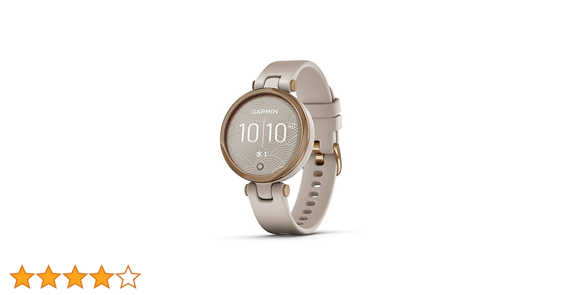Amazon | GARMIN ガーミン Lily Sport Light Sand/Rose Gold 小